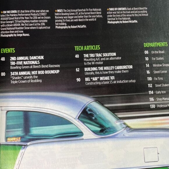 Street Rodder Magazine March 2017 u Vol 46  No 3 Car Restoration Tips Tricks Tec - Picture 5 of 8